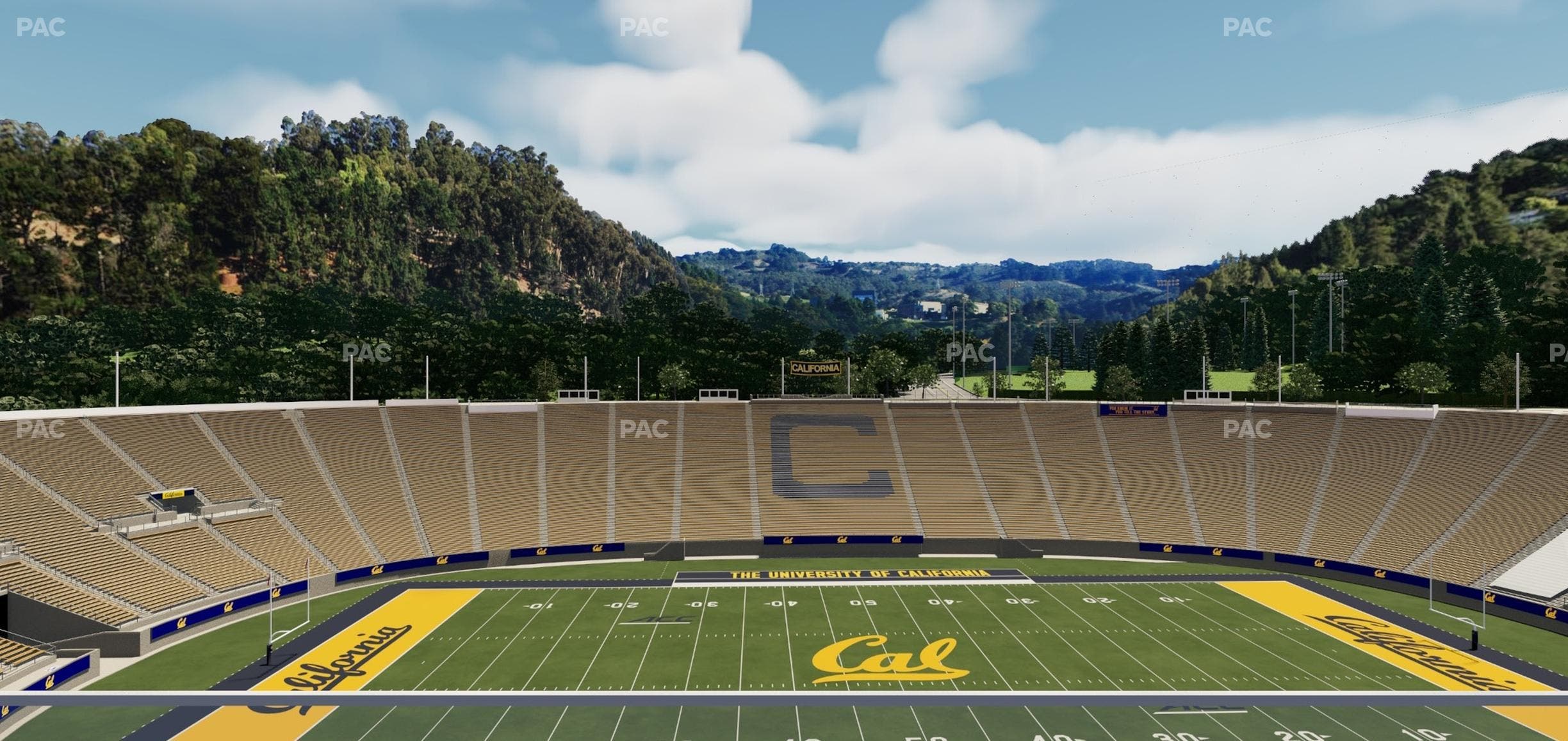 California Memorial Stadium - Section University Club 5 Seat View
