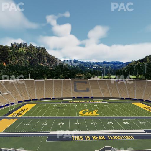 California Memorial Stadium - Section University Club 5 Seat View