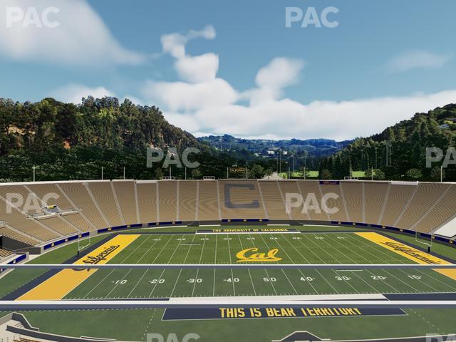 California Memorial Stadium - Section University Club 5 Seat View California Memorial Stadium - Section University Club 5 Seat View
