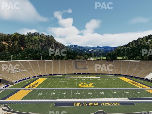 California Memorial Stadium - Section University Club 5 Seat View