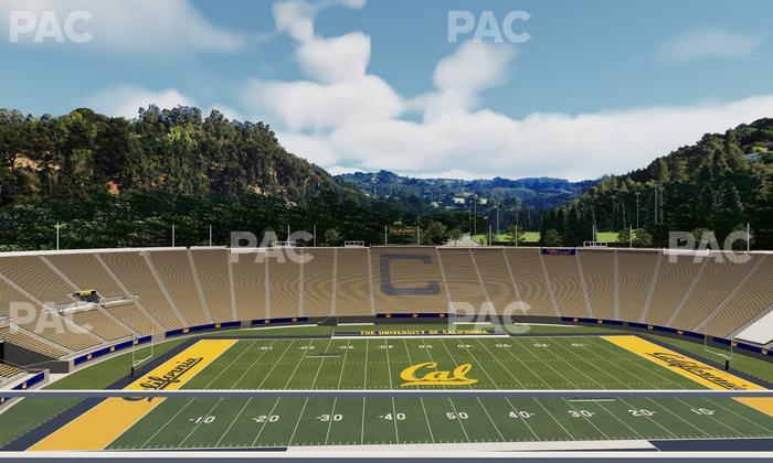 California Memorial Stadium - Section University Club 5 Seat View