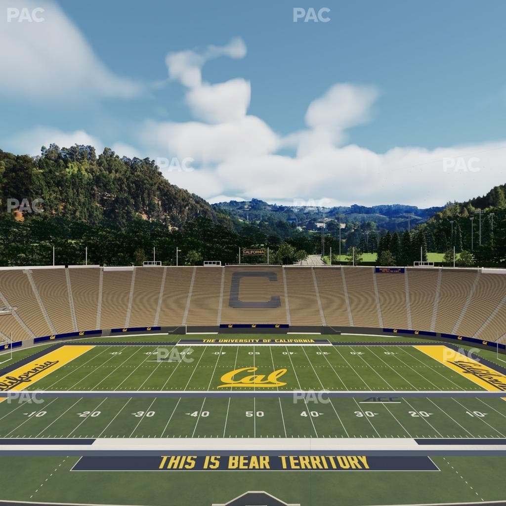 California Memorial Stadium - Section University Club 6 Seat View