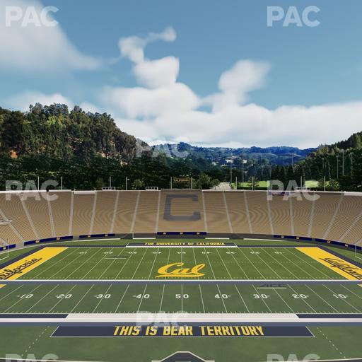 California Memorial Stadium - Section University Club 6 Seat View