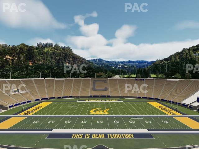 California Memorial Stadium - Section University Club 6 Seat View