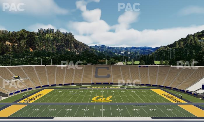 California Memorial Stadium - Section University Club 6 Seat View