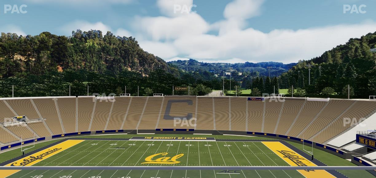 California Memorial Stadium - Section University Club 7 Seat View