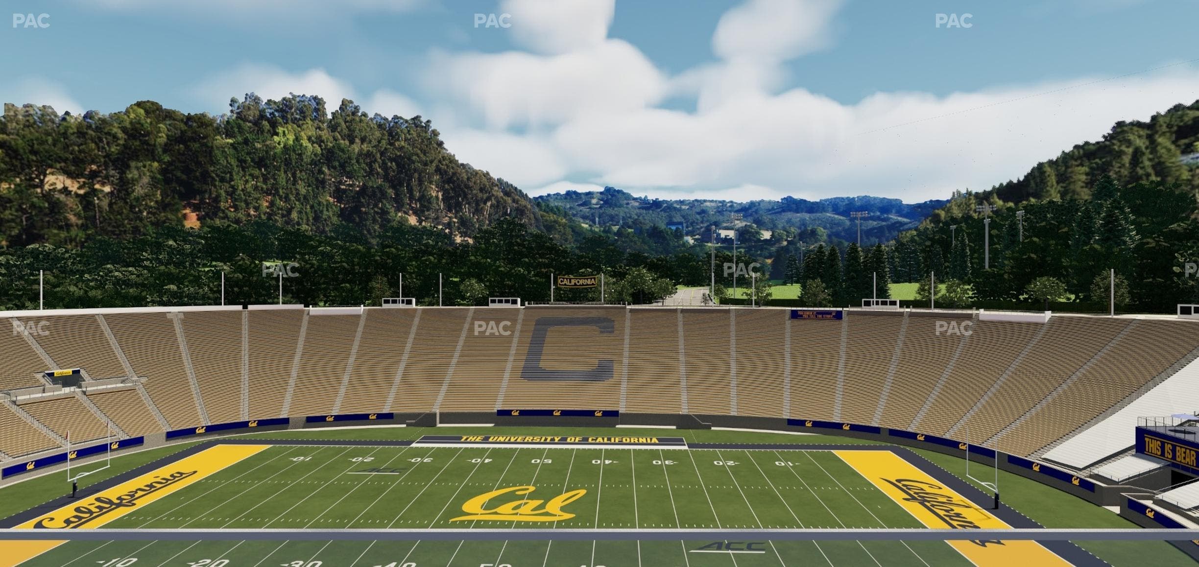 California Memorial Stadium - Section University Club 7 Seat View