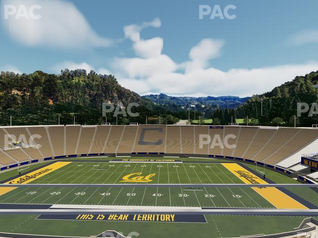 California Memorial Stadium - Section University Club 7 Seat View California Memorial Stadium - Section University Club 7 Seat View