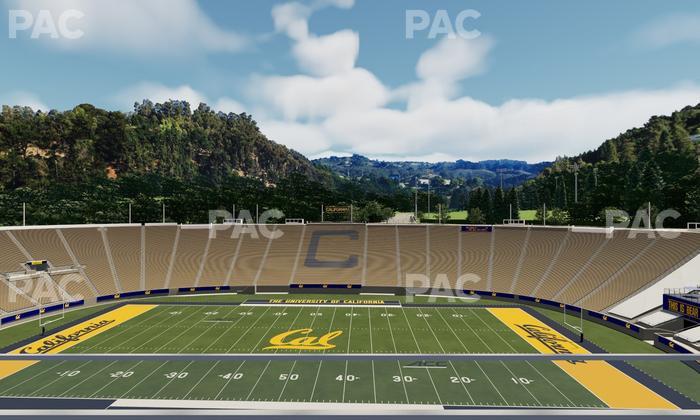 California Memorial Stadium - Section University Club 7 Seat View
