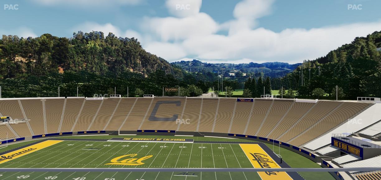 California Memorial Stadium - Section University Club 8 Seat View