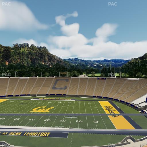California Memorial Stadium - Section University Club 8 Seat View
