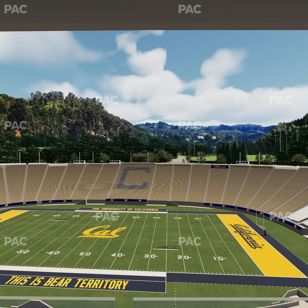California Memorial Stadium - Section University Club 8 Seat View