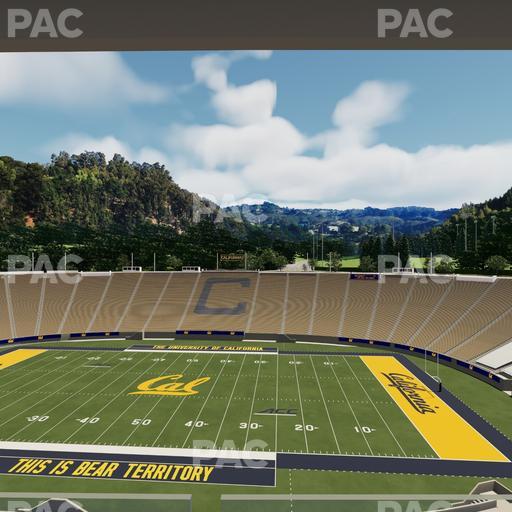 California Memorial Stadium - Section University Club 8 Seat View