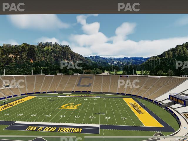 California Memorial Stadium - Section University Club 8 Seat View California Memorial Stadium - Section University Club 8 Seat View