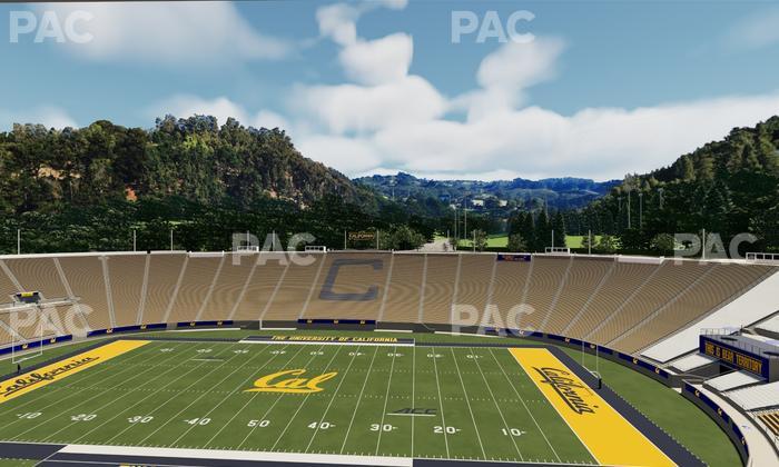 California Memorial Stadium - Section University Club 8 Seat View