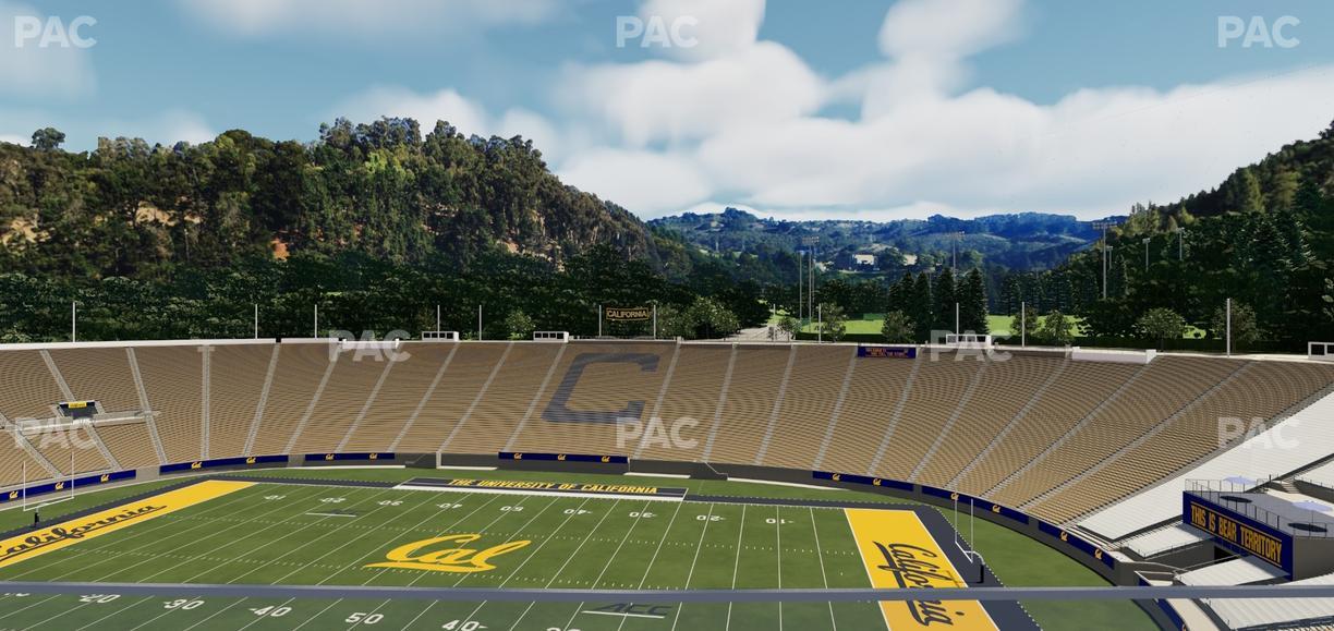 California Memorial Stadium - Section University Club 9 Seat View