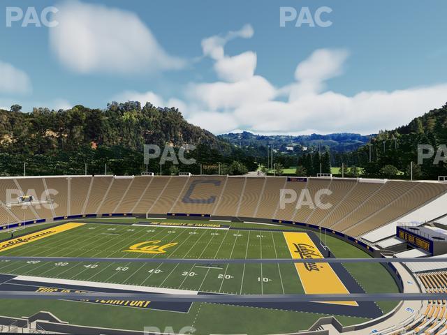 California Memorial Stadium - Section University Club 9 Seat View California Memorial Stadium - Section University Club 9 Seat View