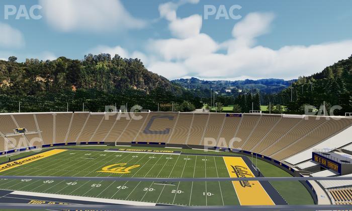 California Memorial Stadium - Section University Club 9 Seat View