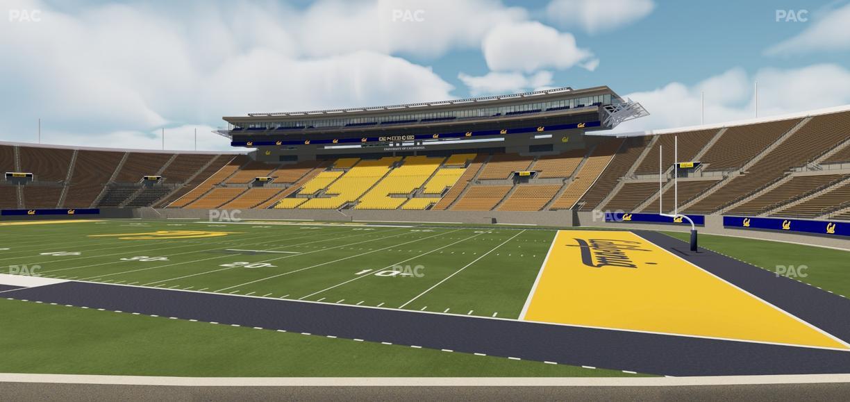 California Memorial Stadium - Section Uu Seat View