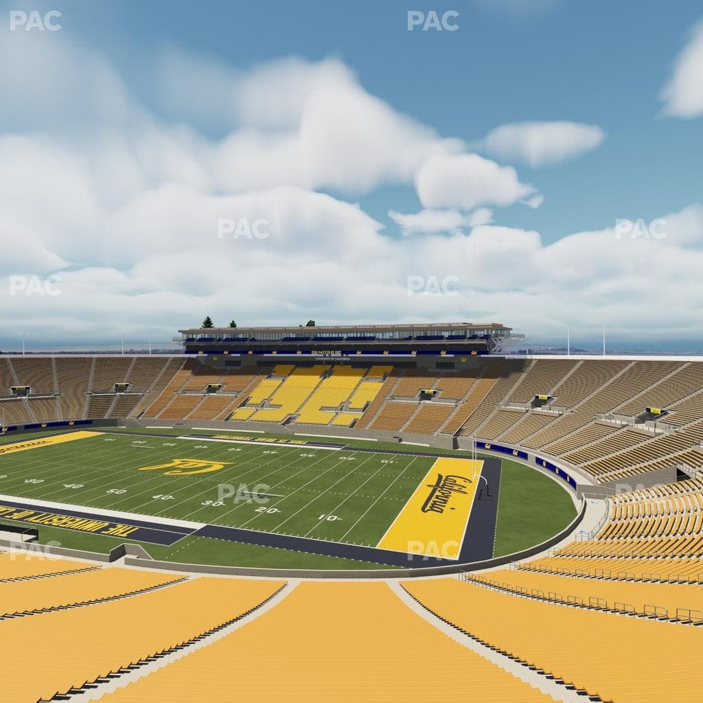 California Memorial Stadium - Section Uu Seat View