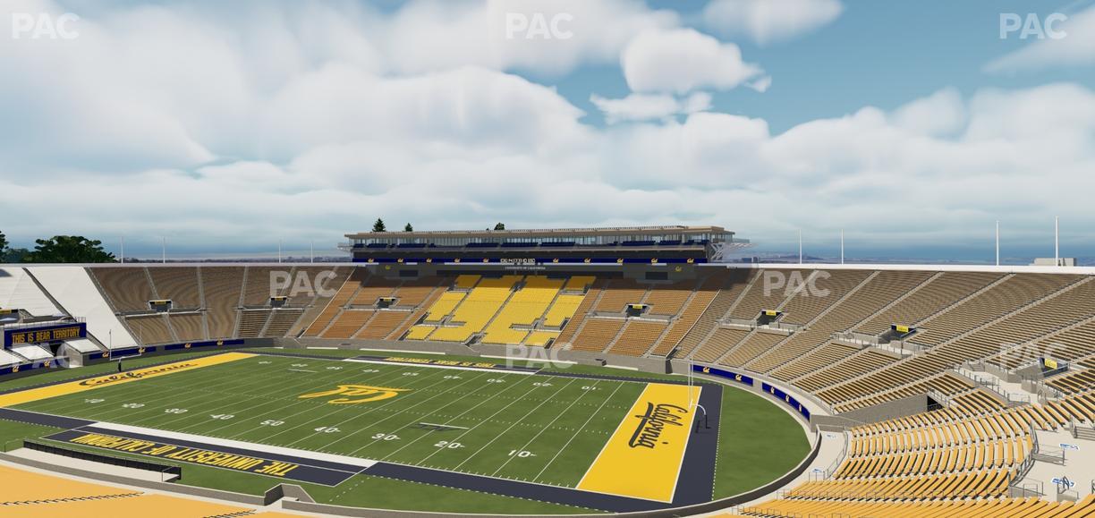 California Memorial Stadium - Section Uu Seat View