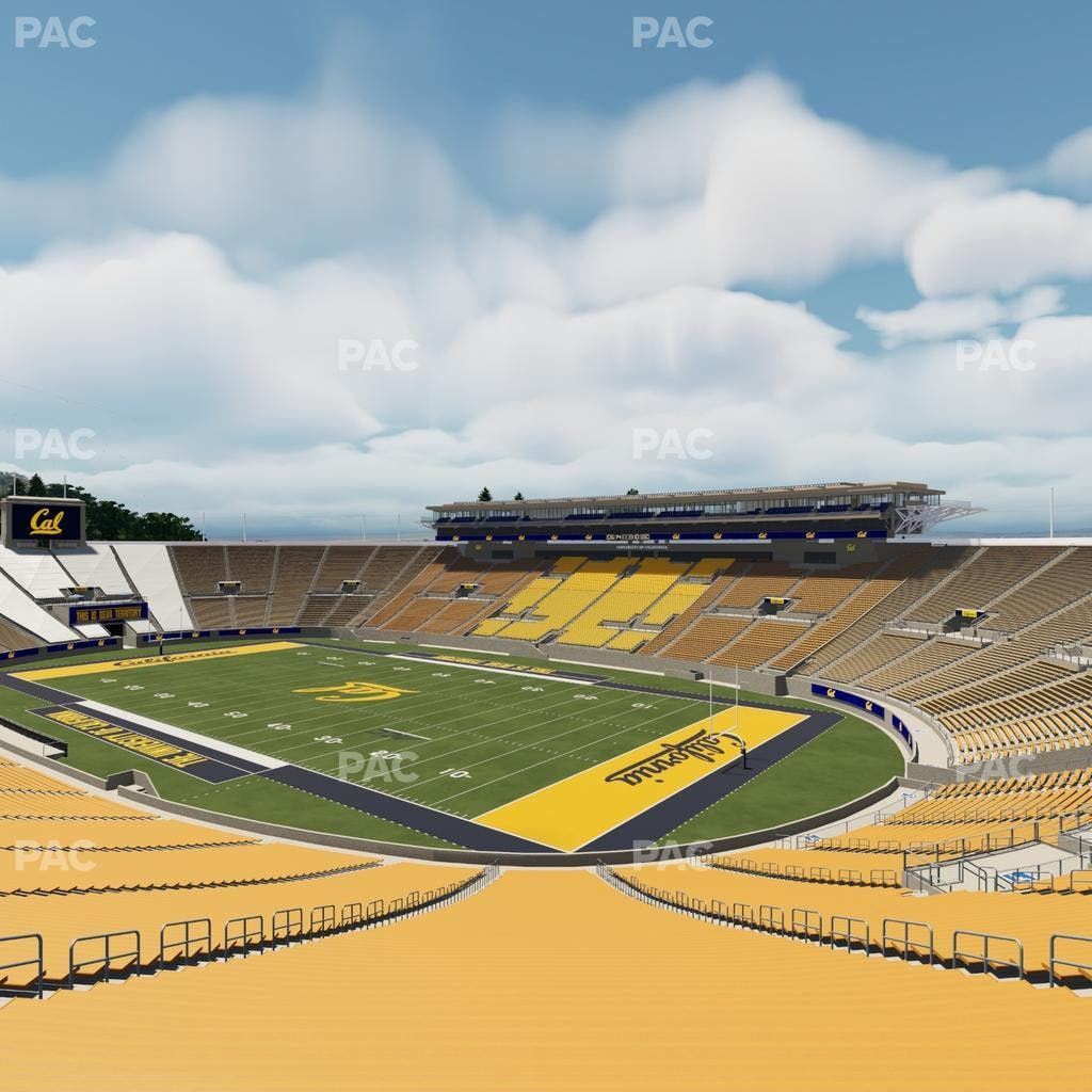California Memorial Stadium - Section Vv Seat View
