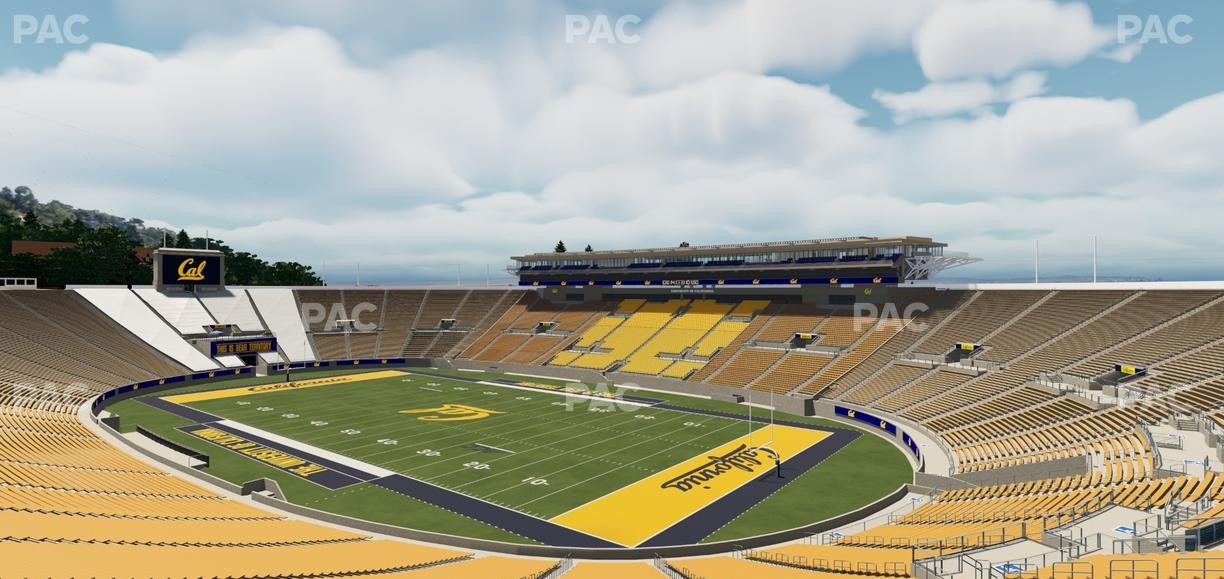 California Memorial Stadium - Section Vv Seat View