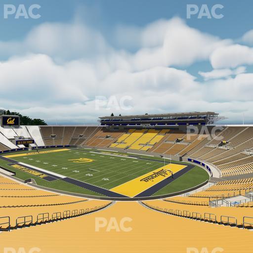 California Memorial Stadium - Section Vv Seat View