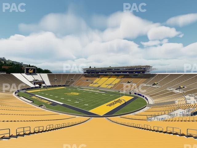 California Memorial Stadium - Section Vv Seat View