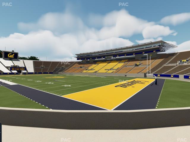California Memorial Stadium - Section Vv Seat View