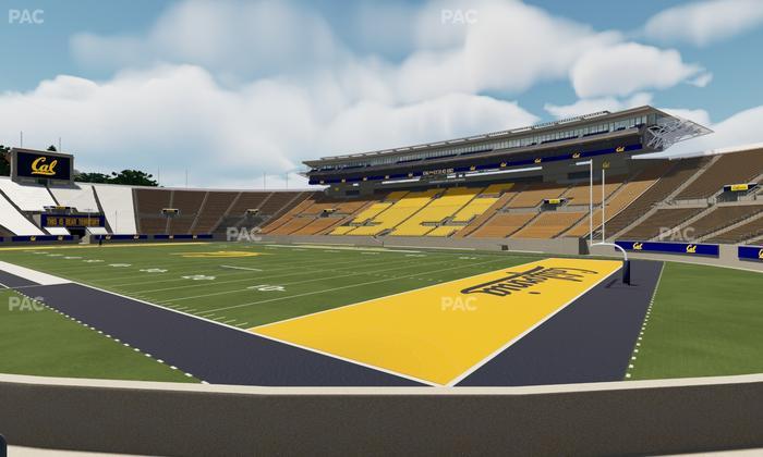 California Memorial Stadium - Section Vv Seat View