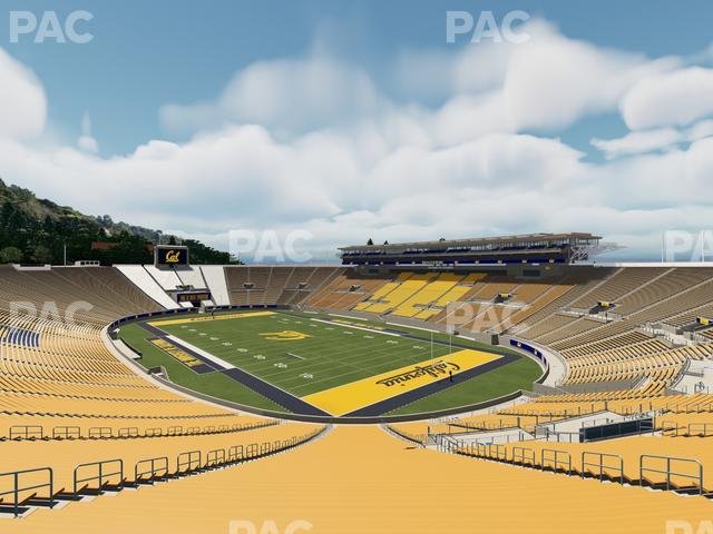 California Memorial Stadium - Section W Seat View California Memorial Stadium - Section W Seat View