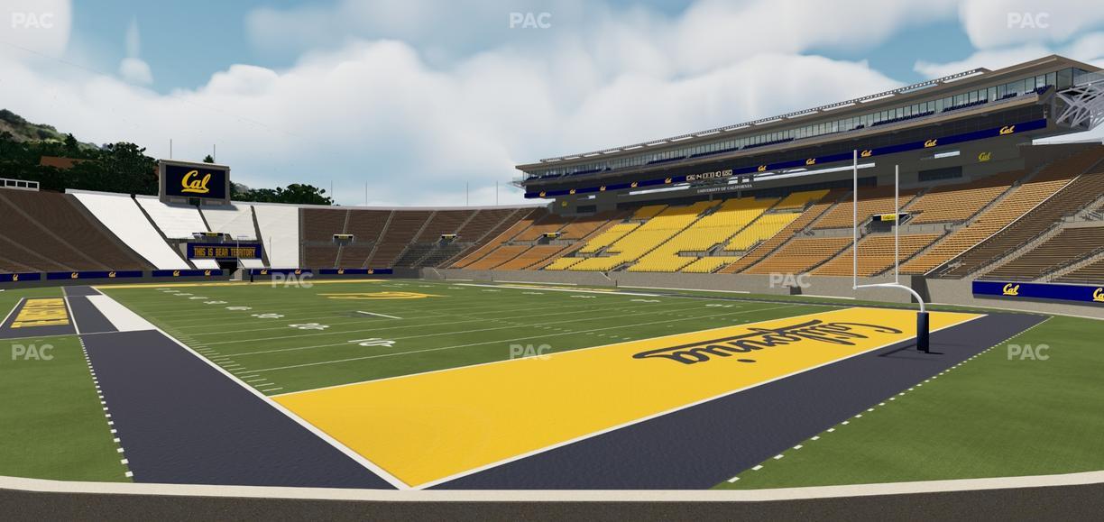 California Memorial Stadium - Section W Seat View