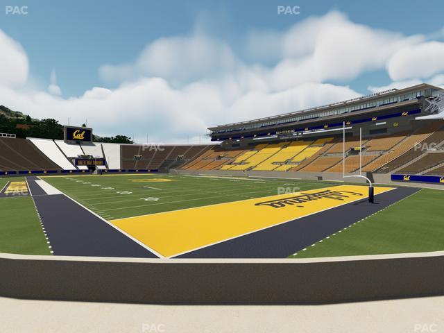 California Memorial Stadium - Section W Seat View