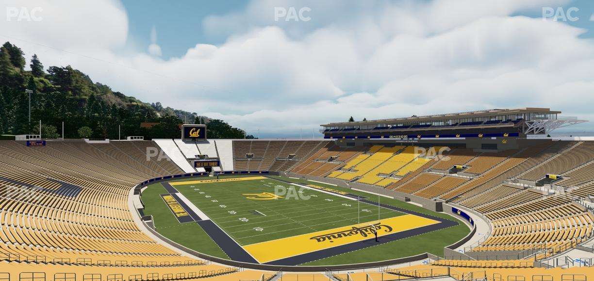 California Memorial Stadium - Section Ww Seat View