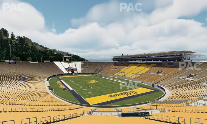 California Memorial Stadium - Section Ww Seat View