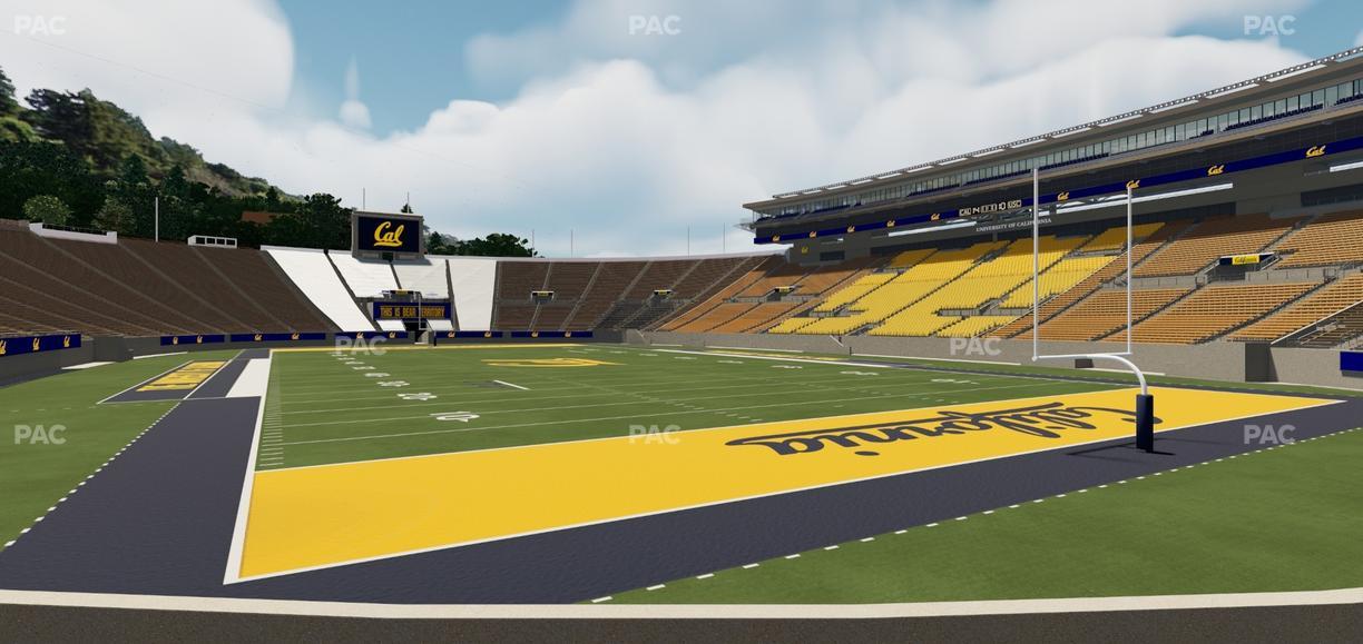 California Memorial Stadium - Section Ww Seat View