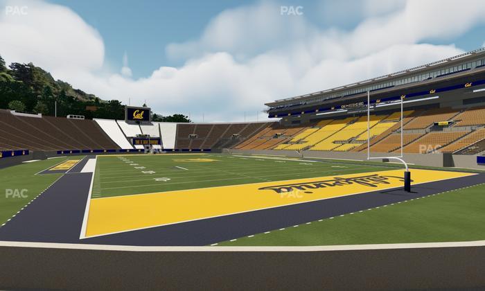California Memorial Stadium - Section Ww Seat View