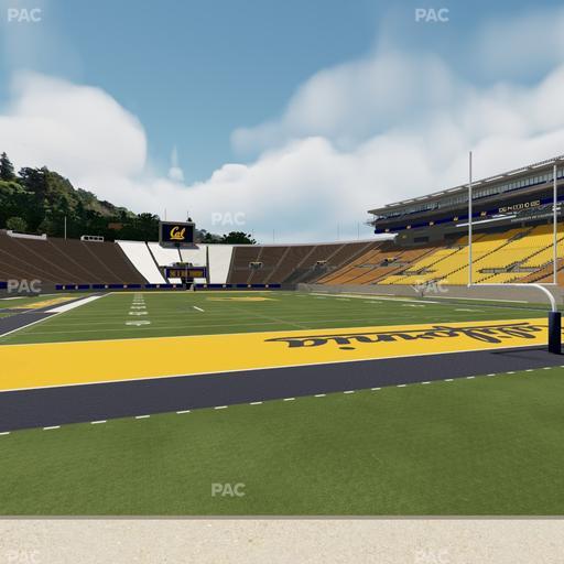 California Memorial Stadium - Section X Seat View