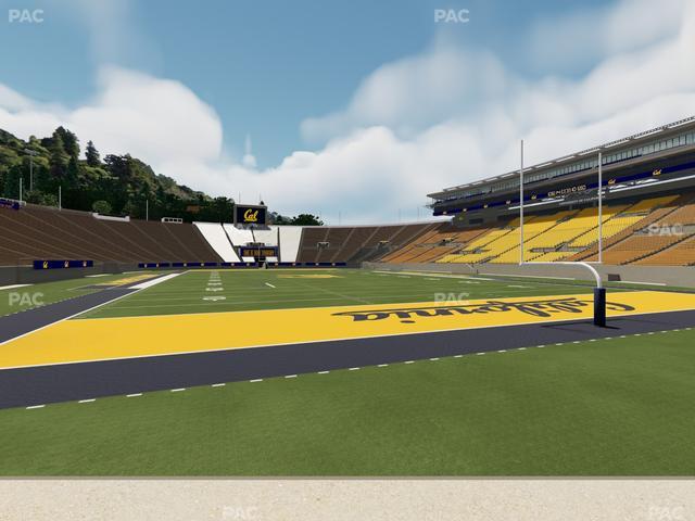 California Memorial Stadium - Section X Seat View