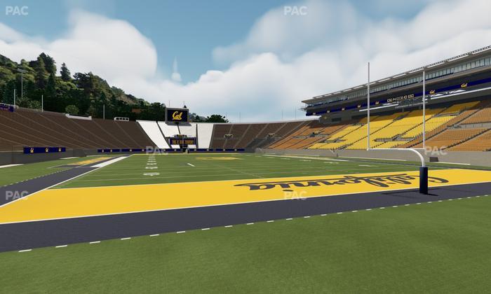 California Memorial Stadium - Section X Seat View