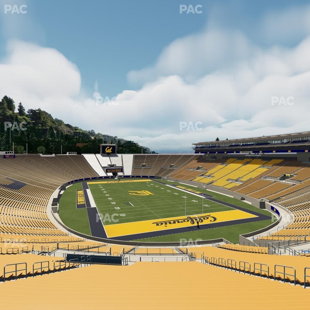 California Memorial Stadium - Section X Seat View
