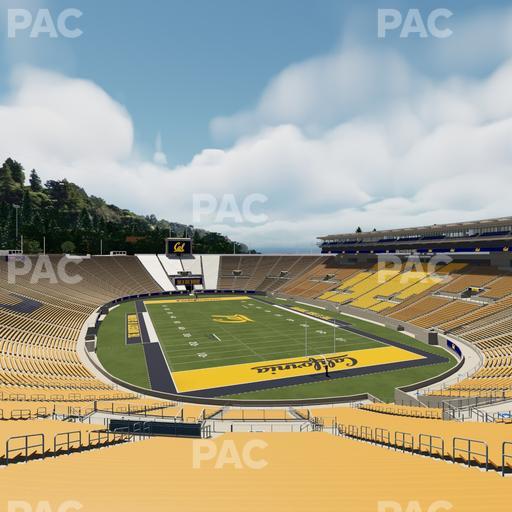 California Memorial Stadium - Section X Seat View