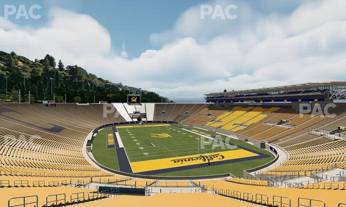 California Memorial Stadium - Section X Seat View