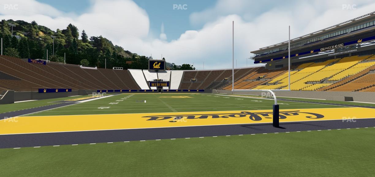 California Memorial Stadium - Section Xx Seat View