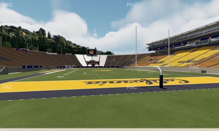 California Memorial Stadium - Section Xx Seat View