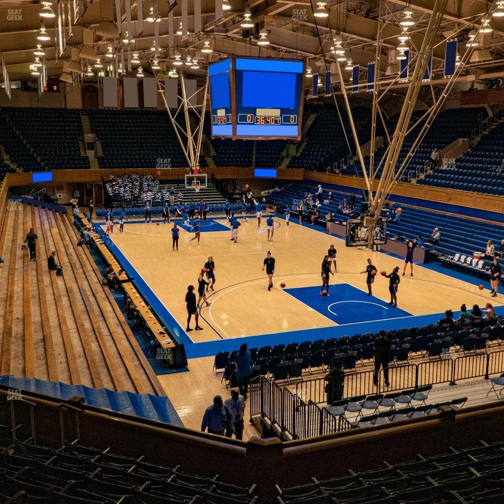 Cameron Indoor Stadium - Section 1 Seat View