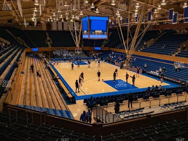 Cameron Indoor Stadium - Section 1 Seat View