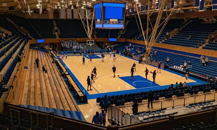 Cameron Indoor Stadium - Section 1 Seat View