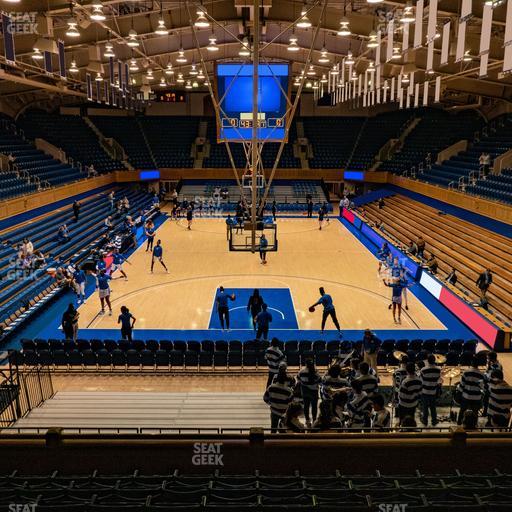 Cameron Indoor Stadium - Section 10 Seat View